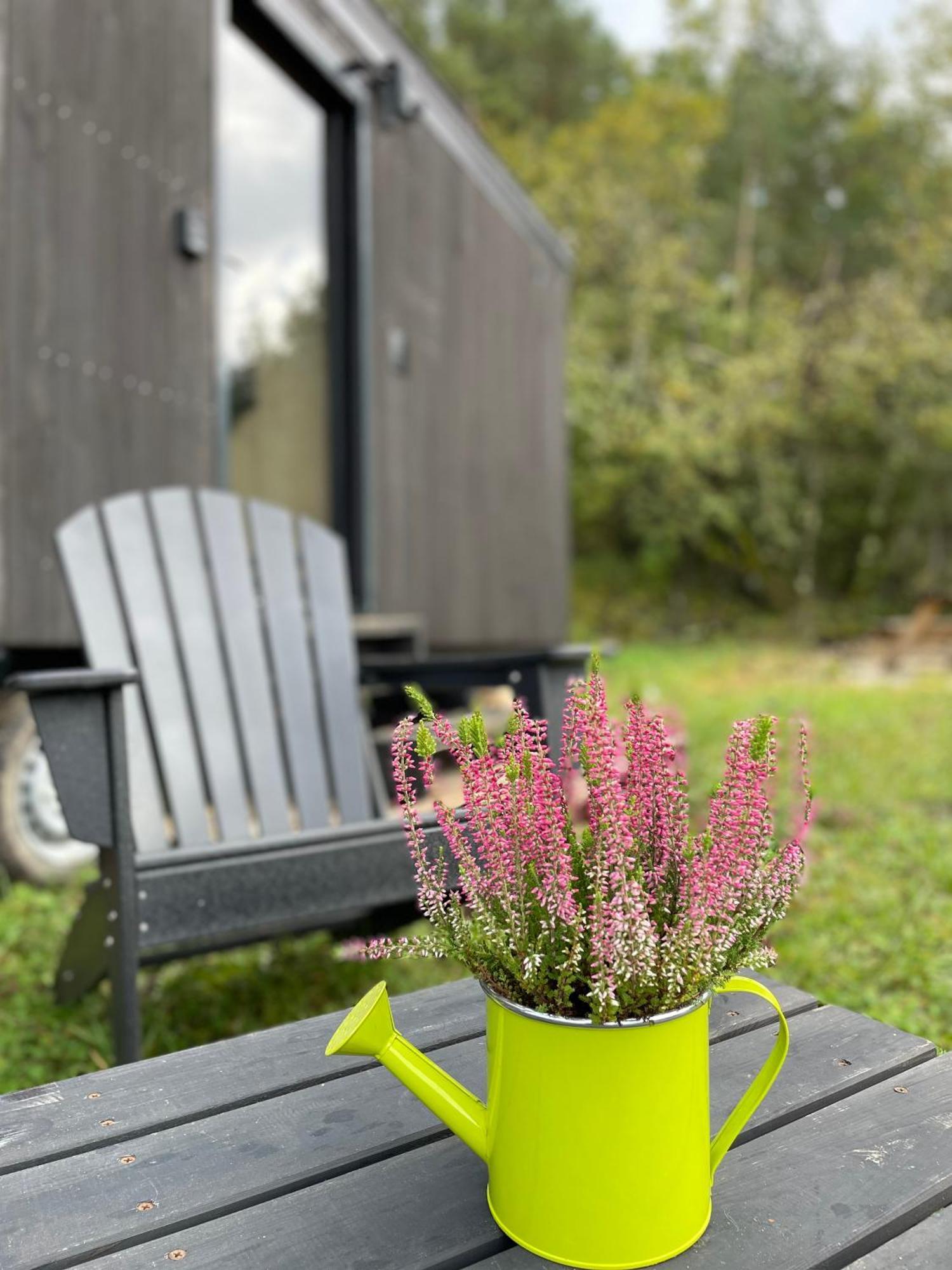 L'Envolee Ecolodge, Tiny House Au Coeur Des Vignes Loches-sur-Ource Exterior photo